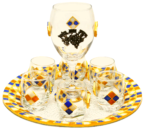 Set Kidouch pour Shabbat et Fêtes