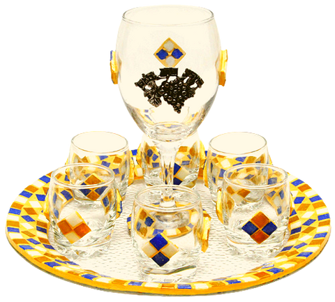 Set Kidouch pour Shabbat et Fêtes