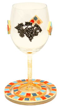 Verre de Kidoush pour Shabbat et Fêtes
