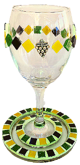 Verre de Kidoush pour Shabbat et Fêtes